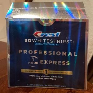 Brand new sealed package- Crest professional one hour express 3-D white strips.